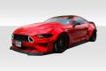 2018-2023 Ford Mustang Duraflex Grid Wide Body Kit - 8 piece - Includes Grid Fro