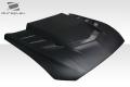 2018-2023 Ford Mustang Duraflex Interceptor Hood - 1 Piece