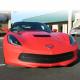 2014 C7 Corvette Stingray Speed Lingerie Super Bra, Nose Cover, Color Matched