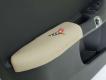 C6 Corvette Custom Leather Arm Rest Pad w/Embroiderd Flag Logo and Script