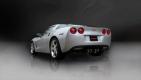 Corsa 05-08 Chevrolet Corvette C6 6.0L LS2 V8 Polished Sport Axle-Back Exhaust