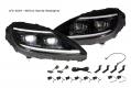 2005-2013 Corvette C6 Morimoto XB Gen I LED Headlight & Tail Light Kit + Grease