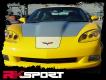 Chevy Corvette C6 Supercharger Hood, Fiberglass, Will Not fit the Z06 engine wit