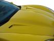 Chevy Corvette C6 Violator Supercharger Hood, Fiberglass, Fits all 05-13 models