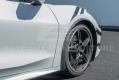 20-24+ C8 Corvette XL Extended Front Splash Guards in Carbon Fiber