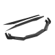 EOS C8 Corvette Stingray Front Lip & Side - Hydro Carbon Fiber, W/O Canards