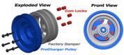 ProCharger 2016-23 Camaro SS LT1 Intercooled P-1SC-1 Supercharger Tuner Kit w/ Factory Airbox 1GY201-SCI