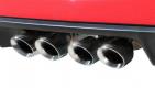Corvette 2.5 Inch Axle-Back Dual Rear Exit with Twin 4.5 Inch Pro-Series Tips Xtreme Sound 05-07 Corvette 6.0 Liter Corsa Perfor