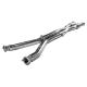 C5 Corvette, Kooks 1997-2004 X-Pipe Assembly with Catalytic Converters