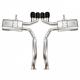 Axle Back Exhaust System OEM x 2.5