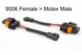 Morimoto Adapter: 9006 Male > Molex Female