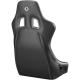 Corbeau DFX Racing Seat, Black Vinyl, 34902