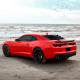 2010-15 Camaro 5Th Gen Bakkdraft Rear Window Louvers/Valance, IMPERIAL BLUE GAP