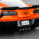C8 Corvette Color-Matched License Plate Frame ACS Composite