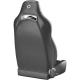Corbeau Trailcat Racing Seat, Black Vinyl White Diamond Stitch, 44901WPR