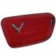 C8 Corvette Key Fob Case Carbon Fiber, Red