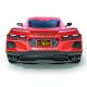 2020+ C8 Corvette Stingray Rear License Plate Filler - With Plate Frame