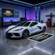 2020+ Corvette C8 Stingray Side Skirts Rock Guards Carbon Flash