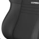 Corbeau A4 Racing Seat,  Black Cloth Wide, 60091WPR