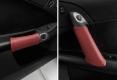 Door Pull Accent Leather Wraps, Pair, 2005-2013, C6 Corvette MAM