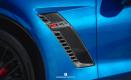 2015-2018 Chevrolet Corvette C7 Z06 / Grand Sport Carbon Fiber Front Side Fender Vents, Pair 