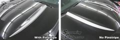 19-22+ Camaro Hood Spears Stripes, Big Worm Graphic 