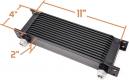 Rev9 Oil Cooler Kit For Chevrolet Corvette C5, LS1 LS6 12 Row Bolt-On Oil Cooler Kit 