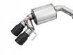 AWE Touring Edition Cat-back Exhaust for the 2018+ Mustang GT - Quad Diamond Bla
