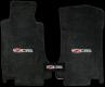 C3 Corvette Front Floor Mat Set - w/ Emblem : 1968 - 1982