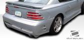 1994-1998 Ford Mustang Duraflex Colt 2 Rear Bumper Cover - 1 Piece