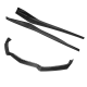 EOS C8 Corvette Stingray Front Splitter & Side Skirts 5VM - Carbon Fiber