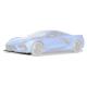 EOS C8 Corvette Stingray Front Splitter - Hydro Carbon Fiber, W/O Side Canards