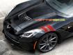 C7 Corvette Ron Fellows Style Fender Hash Mark Stripe, Rookie Stripes, Grand Sport Stripes