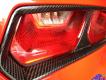 C7 Corvette 14-19 Laminated Carbon Fiber Taillight Surround Bezel, 2 pcs/set $56