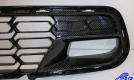 C7 Z06 Laminated Carbon Fiber Front Grille with Camera Whole pc including Center Grille Area & Back Vertical Panel  