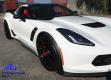 C7 Z06 Corvette 14-19, Replica Side Skirt Fit for Regular C7  or Z06, 2 piece Set 