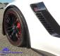 C7 Z06 Corvette 15-19 Intergrated Front Spat/Splash Guard w or wo Side Skirt, Ma