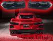 2020+ C8 Corvette Replacement OEM Painted Smoked Rear Tail Lights (Blackouts)