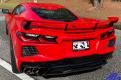 APsis C8 Corvette Carbon Fiber Rear Fascia Air Vents - LR-CHE11-11-BC