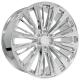 OE Wheels CA93 24x10 6x139.7 31et Chrome Wheel