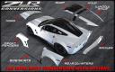 Corvette C6 ZLR Super Wide ZR1 Style Front Fenders w/ Liners by CSC, 1.5 wider per side