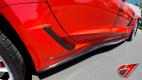 C7 Corvette,  Z06/Z07 OEM style Side skirt set,  Carbon Fiber