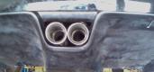 C6 & Z06 Corvette Custom Racing Fiberglass Rear Diffuser for CES Performance Exhaust and others