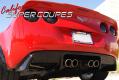 C6 Corvette Exhaust Diffuser V2 (Use with 4 Exhaust), California Super Coupes