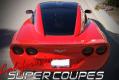 C6 Corvette Rear Extended Window Rails only, California Super Coupes