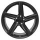 C8 Corvette Stingray and Z51 Models 20x11 SATIN Black 5 Spoke Rim, Reproduction, Single 