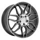 C8 Corvette Stingray and Z51 Models 19x8.5 Gunmetal Machined Rim, Reproduction, Single  