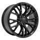 OE Wheels CV22B 18x8.5 5x120.65 56et Satin Black Wheel