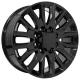 OE Wheels CV59B 22x8.5 8x180 44et Gloss Black Wheel