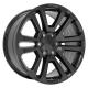 OE Wheels CV99 20x9 6x139.7 31et Satin Black Wheel